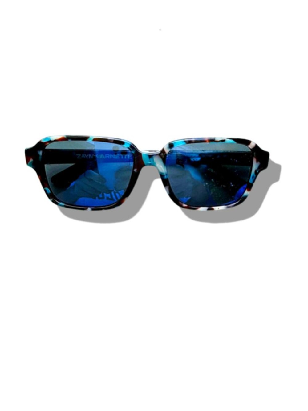 Zayn x Arnette Mineral Tortoise/Blue Mirrored Sunglasses
